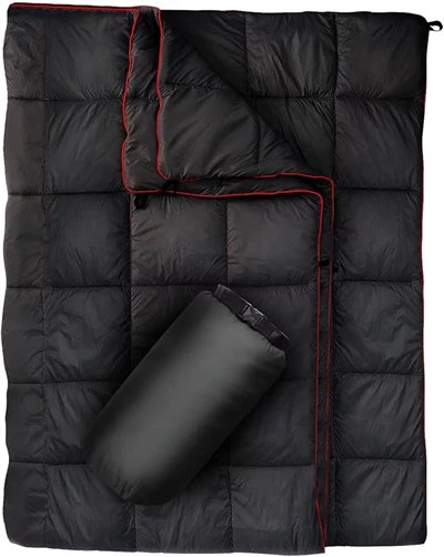 All-Season Puffy Campingfilt: Varm, vattentät och lätt