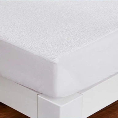 Vattentät madrassskydd i frotté